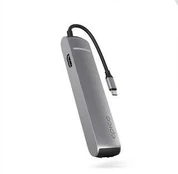 Epico 6in1 Slim Hub 8K with USB-C connector - space pilkas