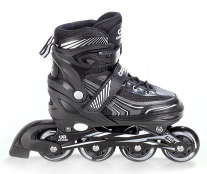 Riedučiai Croxer Optima, juodi, 39-42