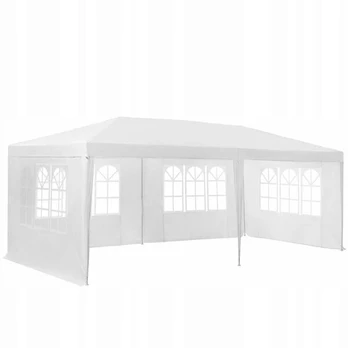 Sodo pavėsinė Holla garden, 3x6 m, balta