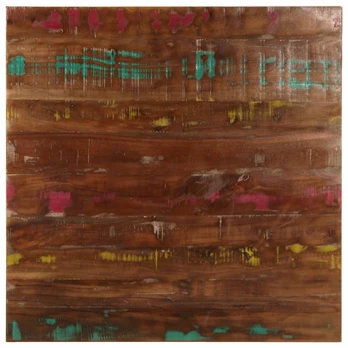 Stalviršis, 80x80x1,5cm, perdirbta mediena, kvadratinis