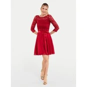 Swing Kokteilinė suknelė 77761210 Raudona Regular Fit