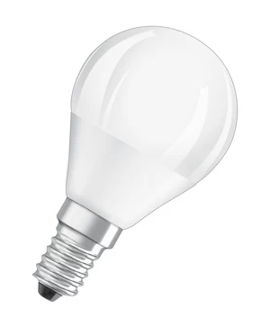 Lemputė Osram LED, P45, šiltai balta, E14, 4.5 W, 470 lm