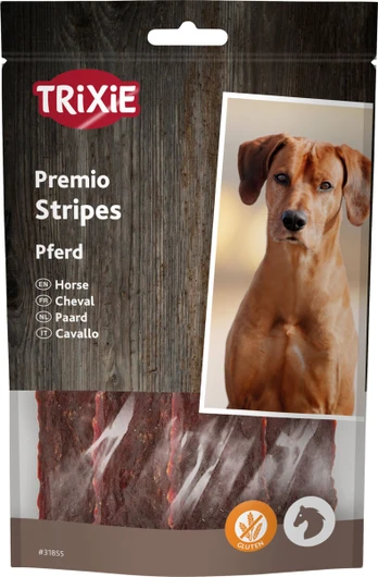 TRIXIE PREMIO Arklienos juostelės, 11cm, 100g