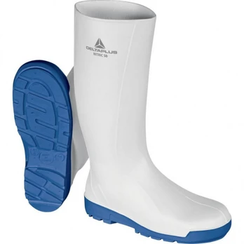 Rubber safety boots Nitric SBFO SRC, white/blue 43, Delta Plus