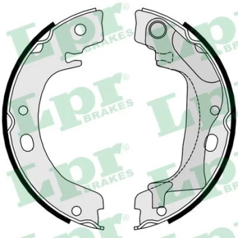 LPR LPR09760 Brake shoe set