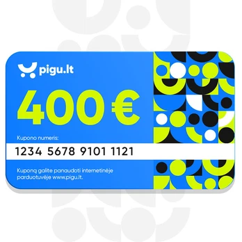El. Dovanų kuponas, € 400 vertės