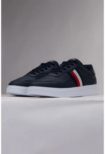 Tommy Hilfiger Supercup Leather Stripes M batai FM0FM04824 DW5