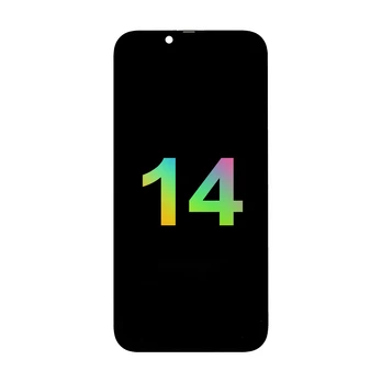 Dėklas Oem Mecanico OLED Screen Incell for Iphone 14 juodas with frame