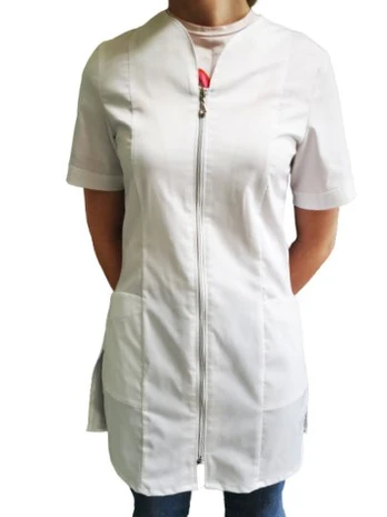 Medicininis švarkelis Milana, baltas
