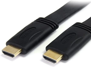 StarTech 6FT PLOKŠČIUS HDMI KABELIS M/M/SKAITMENINIS VAIZDO KABELIS su ETHERNETU
