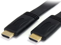 StarTech 6FT PLOKŠČIUS HDMI KABELIS M/M/SKAITMENINIS VAIZDO KABELIS su ETHERNETU kaina