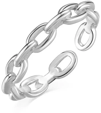 Sidabrinis žiedas Chain