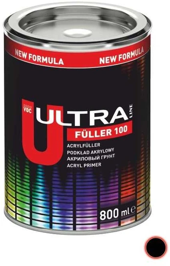 ULTRA Gruntas FÜLLER 100 juodas 0.8L