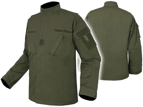 Vyriškas kariškas džemperis Mil-Tec ACU Rip Stop Jacket, žalias