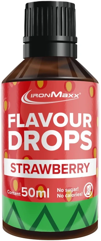 IronMaxx Flavour Drops (skonio lašai) 50 ml. (Caramel skonis)