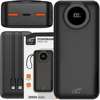 Išorinė baterija LTC, 20 000 mAh
