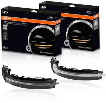 Posūkio žibintai ,,OSRAM' DMI (2 vnt.) AUDI A3 - Juoda