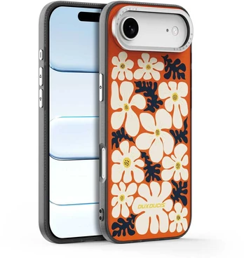 DUX DUCIS case MORO for IPHONE 17 AIR oranžinis