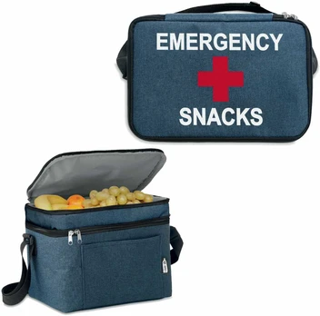 Dviejų skyrių šaltkrepšis "Emergency snacks"