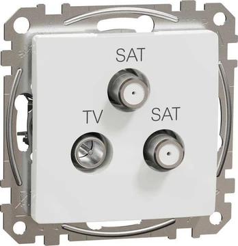Schneider Electric GN.TV/SAT/SAT END 4DB Baltas SEDNA DES