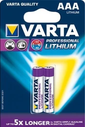 Varta 4x AAA Lithium, Single-use battery, AAA, Lithium, 1.5 V, 4 pc(s), 1100 mAh