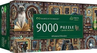 Puzzle 9000 elements Whiskered Wonders Lisa Parker