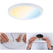 "Paulmann" skydelis Areo ZigBee CCT apvalus baltas 17,5 cm