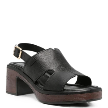 Basutės moterims, Juoda, Sandals