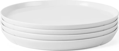 Rosendahl - GC Essentials Dinner Plate - White - Ø25 cm, 4 pcs.