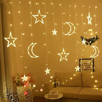 Kalėdinė LED girlianda Moon Warm White 4,5 m