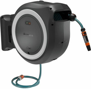 Gardena Wall-Mounted Hose Box PowerRoll XXL Ready-to-use Set