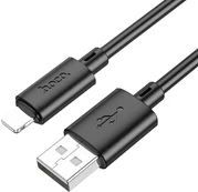 USB kabelis HOCO X88 "lightning" juodas 1m kaina