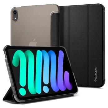 [Užsakomoji prekė] Dėklas skirtas iPad Mini 6 (2021) - Spigen Liquid Air Folio - Juodas