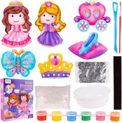 Kūrybinis rinkinys DIY - gipso magnetukai „Princesės“