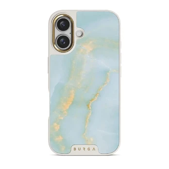 Sea Salt - iPhone 16 Case, Elite Light (MagSafe) / Gold
