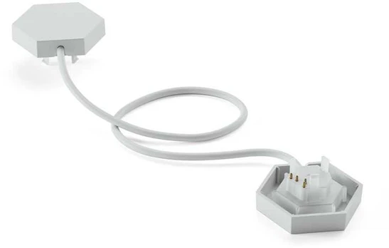 Sieninis šviestuvas Nanoleaf Lines Flexible Connector 3 Pcs