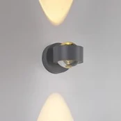JUST LIGHT. LED akumuliatorinis sieninis šviestuvas Chia sidabras, geležis,