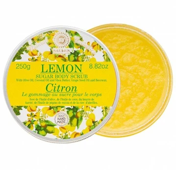 Kūno šveitiklis Saules Fabrika Lemon sugar scrub, 200g