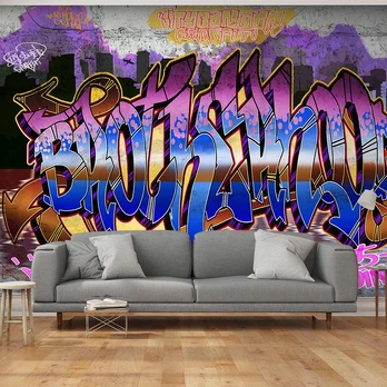 Artgeist Fototapetas - Colorful Mural