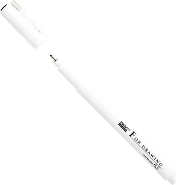 Grafinis rašiklis For Drawing #4600-16D Black, 0,5 mm, 1 vnt.