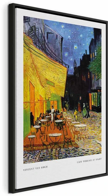 Artgeist Paveikslas - Cafe at Night (1 Part) Vertical