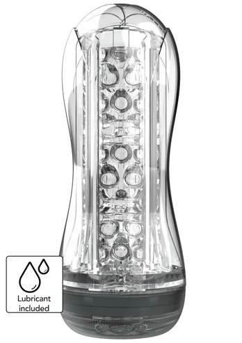 TOYJOY HERO Big Clear Blast Vacuum Stroker Transparent 22cm