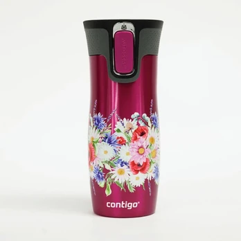 Termo puodelis „Contigo West Loop 2.0 470 ml – Laukų Pieva (Rožinė)“