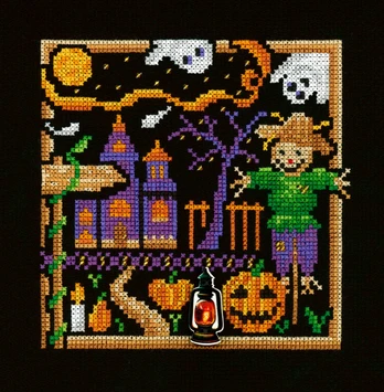 Cross stitch kit "Mini Sampler. Halloween" SNV-940