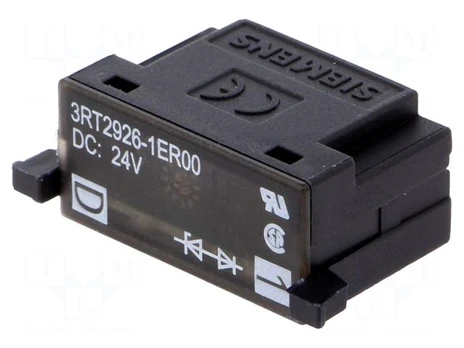 Surge arrester | diode assemblie | Size: S0 | 24VDC | 3RT20