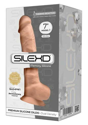 SILEXD - MODEL 1 REALISTIC PENIS PREMIUM SILEXPAN SILICONE 17.5 CM