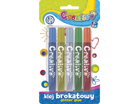 Klijai su blizgučiais Astra, 5vnt, 332112001