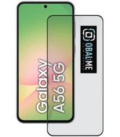 OBAL:ME 5D Glass Screen Protector for Samsung Galaxy A56 5G Juodas