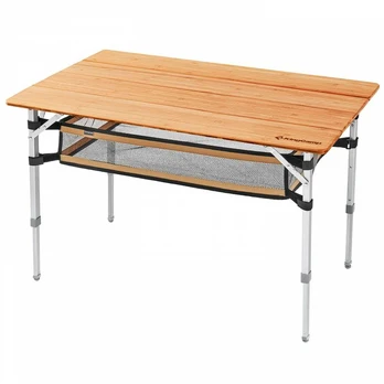 King Camp Kempingas stalas KINGCAMP Bamboo 100 x 65 cm