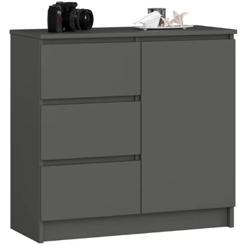 Komoda JERRY K80, pilka